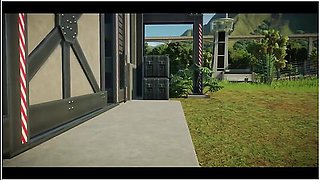 T Rex Vs Giga Vs Spino Vs Therizinosaurus - Jurassic World Evolution