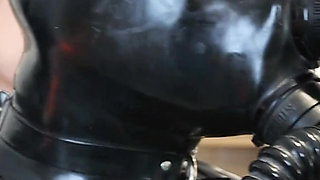 Part 1: I Release My Latex Punching Bag Slave - Electro & Breathplay - Mistress Julia