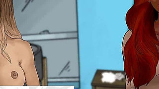 College craze: two naughty girls in a college dorm ep 19