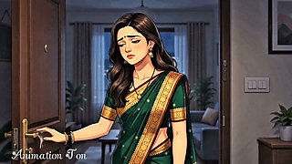 Episode 3 Indian Secretary Marries Hardcore Dia in the Night Office Promotion Animation