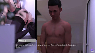 Hot Asian Friend Sneaks Into My Room to Get Her Ass Fucked - Midnight Paradise