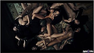 Cult Ritual Turns Into Lesbian Orgy With Unbirth Sacrifice With Amirah Adara, Zazie Skymm And Sata Jones