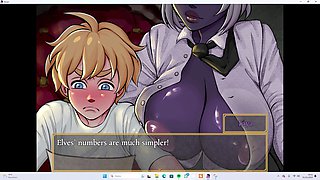 Alvein sequel with big booty and huge boobs in uncensored hentai action