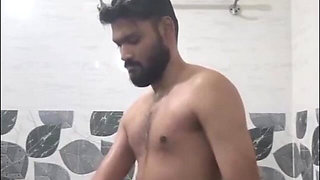 Part 1. Desi Girl Romance with Her Boyfriend in Bathroom