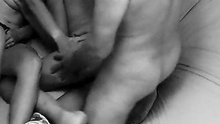 Night Vision Cam Horny Wife Friend Sneaks Into Our Bed Amateur FFM Threesome