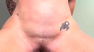 Hot Office Boss Riding Dildo