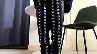 Mix of Foot Fetish clips from Amateur Trampling