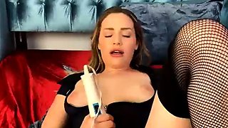 Amateur Webcam Cute Teen Plays Solo with Big Dildo