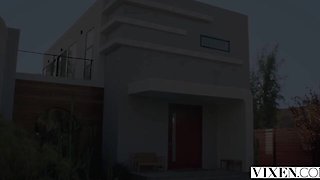 Cheerful Jean and Eva's big ass brunette video