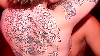 Lezdom Wax Hurt BDSM Ritual Dominatrix Drenches Female Sub in Hot Wax Sensation