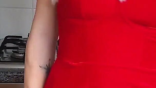 Naughty Stepmother Lily at the Christmas Party