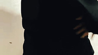 Ranou the Algerian Muslim plays with her