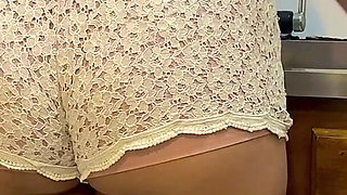 Fucked My StepCousin in the Kitchen, After a Tiring Day at Work