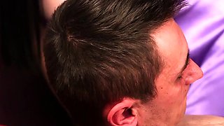 Stunning CFNM babes wanking a guy