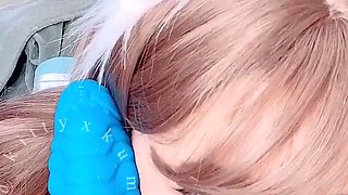 Sexy hottie Anetta Keys enjoys a solo toy masturbation