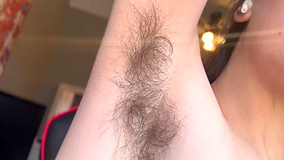 Close up Armpit Sniffing Orgasm