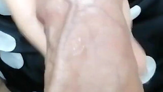 I'm Playing with His Foreskin. Because of These Games, He's Covered My Nightshirt in Cum!