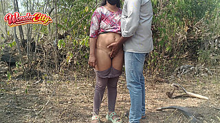 Jungle with Hot Aunty