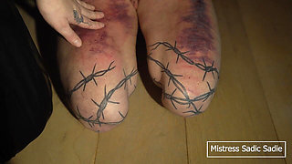 Hardcore Corporal Leg Punishment