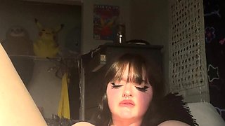 Stacked brunette goes solo toys and masturbation