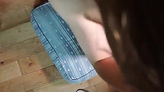 Petite Tattooed Blonde Pixie Audition Deepthroat Rim Swallow Heat!