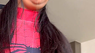 Courtney Caught in a Bondage Web 4K