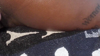 Ebony Gets Fucked by Fuck Machine