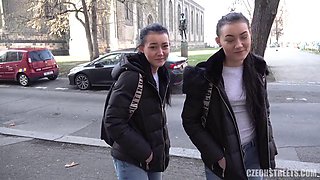 Lady Zees Hardcore Threesome with Twin Street Teens Zlata, Karolina and Natalia