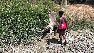 Follow Footsteps to My Big Ass Butt Someone Is Passing In a Boat Can We Show N Play Privately Kinky Nature Softcore - Jhodez1