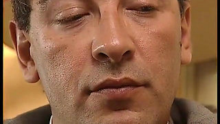 Stepmom with Big Tits Seduces Stepson - Hot Blonde Joins for Threesome