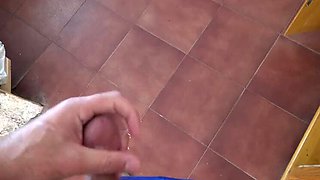 Souzan Halabi First Time Blowjob in Kitchen - Amateur Arab Teen Hijab Girl Dirty Talk Close Up 4K