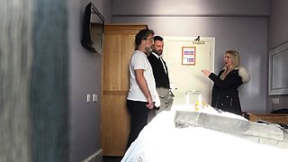 Real bonnie scot pounded