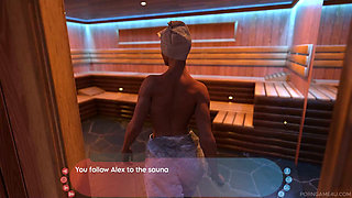 Steamy Game with Alex - From Sauna to Sofa - by Justice or Mercy - #7 - Tower Boy - by Porn Game 4u
