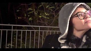 Smoking at Cold Night After Shooting