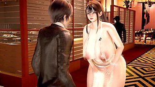 Animated perfection with a big black cock and voluptuous curves