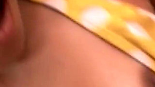 Be Tempted by That Yellow Bikini to Do Some Rather Unholy Fingering Things with Her