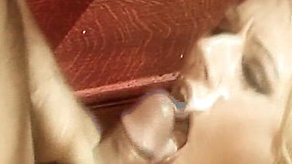 Insatiable Wilds Scene-4_elegant Blonde in Busty Lingerie Ends up with Her Face Covered in Semen