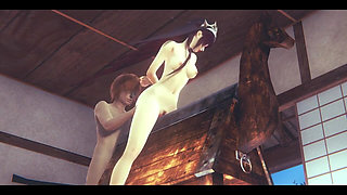 Genshin Impact Hentai - Rosaria Anal BDSM and More in Tatami - Japanese Asian Manga Anime Film Game Porn