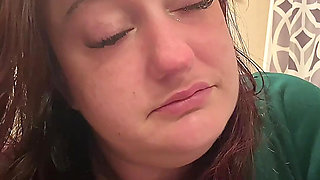 Constipation Toilet Struggle Close up of My Face with Desperation and Weeping by Bella Blast