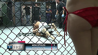 Busty brunette gets anally banged