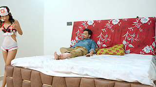 indian nurse Ne patient ke sath kiya sex hard fucking clear hindi audio