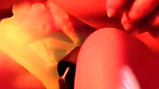 Fair-skinned, Tattooed Girls Rubbing and Licking Each Other's Little Feet.