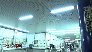 Hardcore Asian seductive milfs Blowjob session starts with peachy tits then hardcore MILF