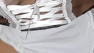 MILF Maid Dirty Masturbates Her Swollen Pussy