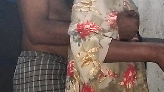 Busty girl comes out of the bathroom naked after a prank by her stepbrother