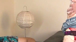 Teenage Stocking and Panty Tease, Keira the Cock Tease Redhead