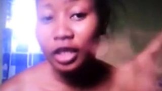 African Amateur's Striptease