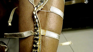 Growth Elixir for Long Legs, Moaning Feet Sandal Burst - Height Fetish, Transformation Fantasy, Growth Fetish