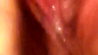 Husband Fingers Wife's Asshole While She Rubs Her Clit