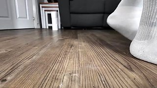 Foot Fetish jerk off Solo cyruz
